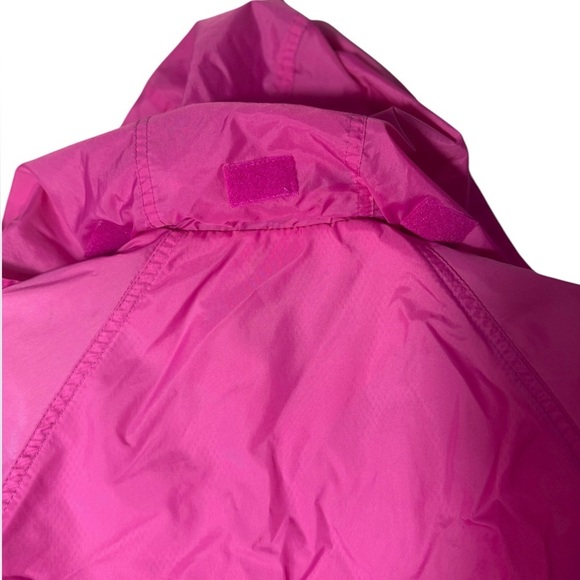 Eddie Bauer Vintage 90's Pink Lightweight Rain Jacket Women's Medium Made In USA - Picture 8 of 14